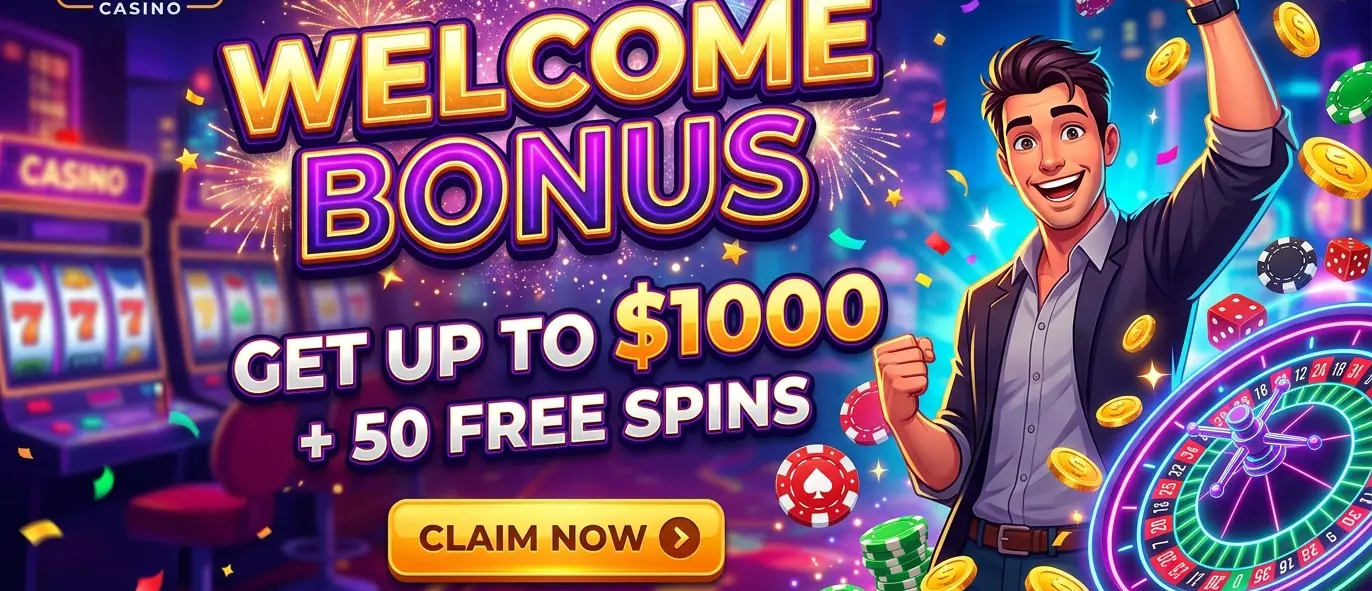 Welcome bonus Trickz casino