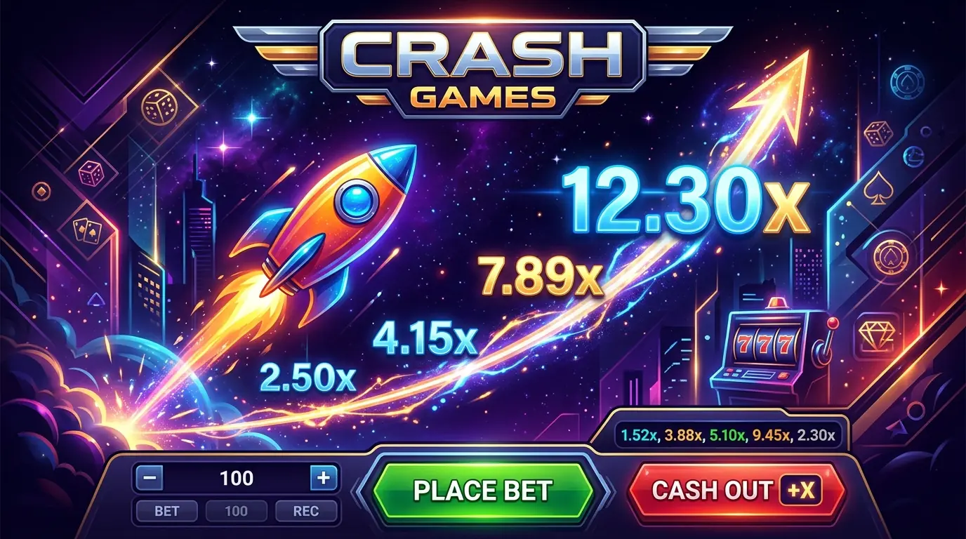 Trickz casino crash-pelit